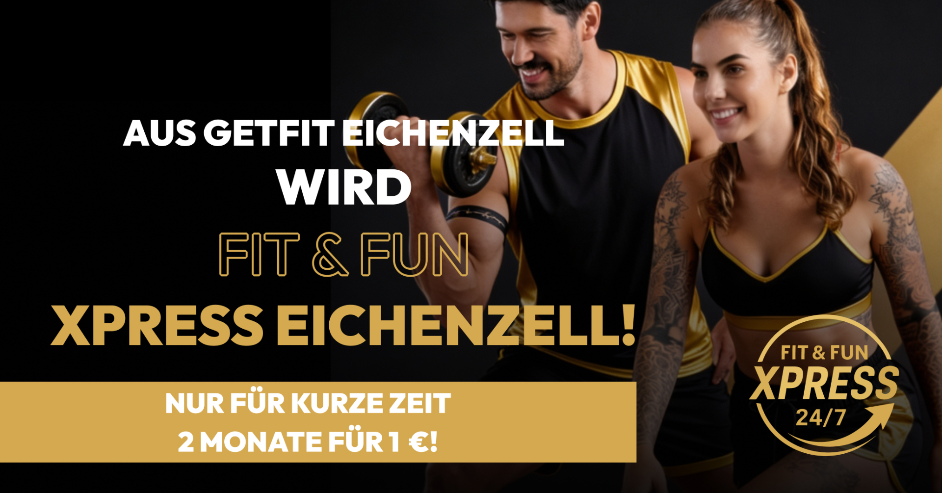 Aus GETFIT Eichenzell wird Fit & Fun Xpress